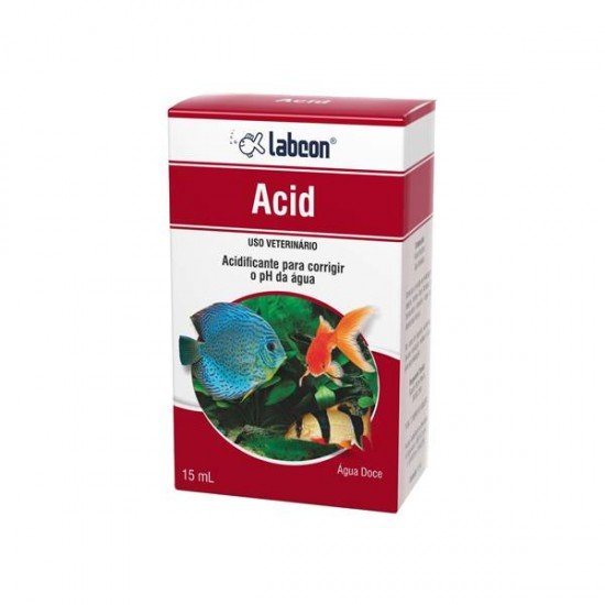 CONDICIONADOR ÁGUA LABCON PEIXES ACID