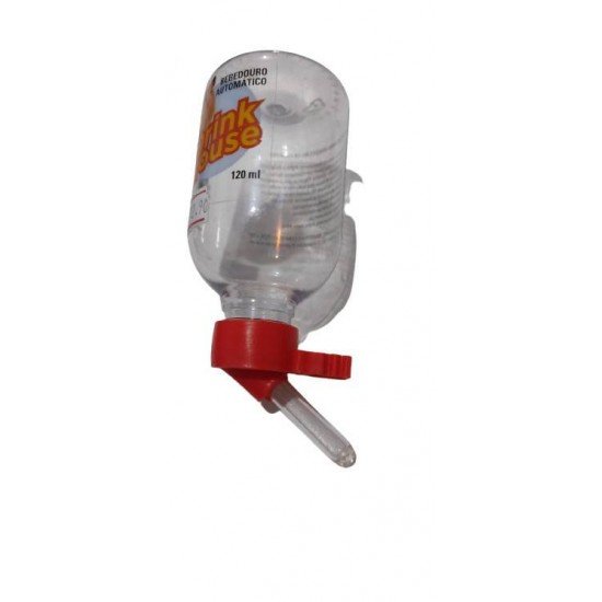 BEBEDOURO AUTOMÁTICO HAMSTER BICO VIDRO 120ML BEBEDOURO AUTOMÁTICO HAMSTER BICO VIDRO 120ML