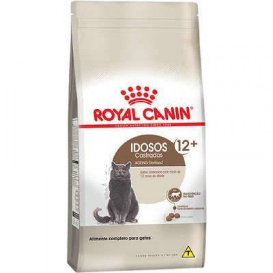 RAÇÃO ROYAL CANIN STERILISED 12+ GATOS ADULTOS