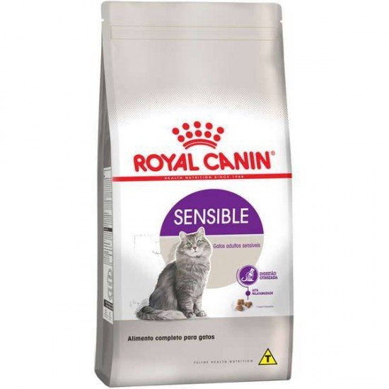 RAÇÃO ROYAL CANIN SENSIBLE - GATOS ADULTOS