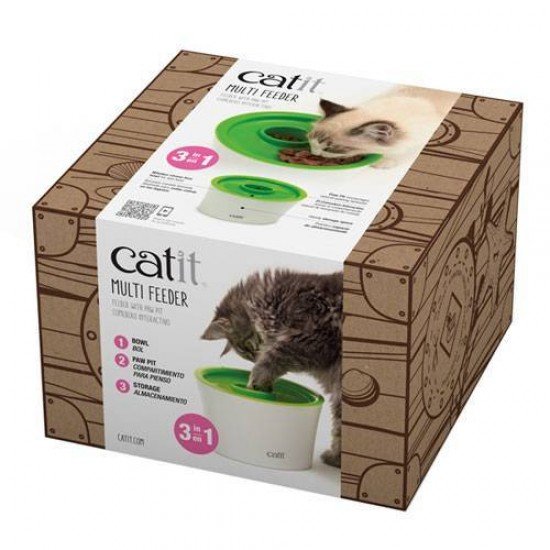 COMEDOURO CATIT MULTI FEEDER 3 EM 1