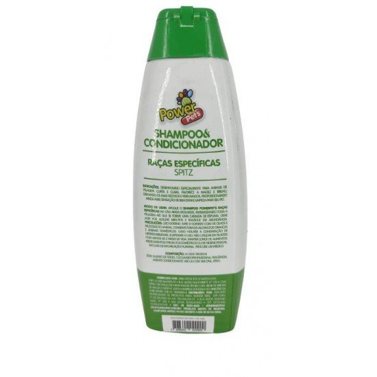 SHAMPOO & CONDICIONADOR POWER PETS RAÇAS ESPECÍFICAS SPITZ 500ML