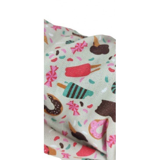 ROUPINHA CASACO ESTAMPADINHO SWEET CANDIES