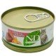 PATÊ  N&D FELINE ÚMIDO ATUM CAMARÃO 70 GR