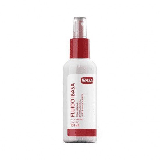 FLUÍDO SPRAY MUSCULAR IBASA PARA CÃES