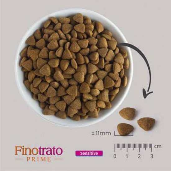 RAÇÃO SECA FINOTRATO PRIME SENSITIVE PREMIUM ESPECIAL PARA CÃES ADULTOS RAÇAS PEQUENAS E MÉDIAS