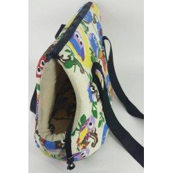 BOLSA PARA TRANSPORTE PET LIDER G ESTAMPA CORUJA