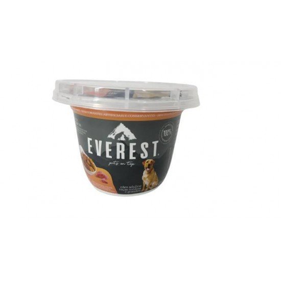 PATE EVEREST CÃO RAÇAS GRANDES CARNE 245G