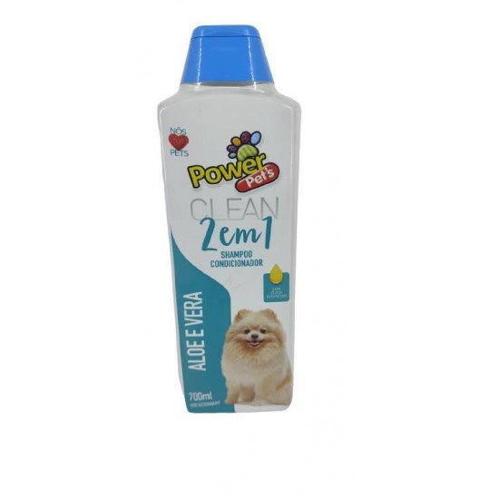 SHAMPOO POWERPETS ALOE VERA 700 ML