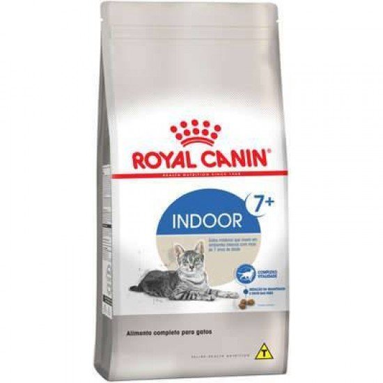 ROYAL CANIN INDOOR 7+ RAÇÃO PARA GATOS ADULTOS 1,5KG