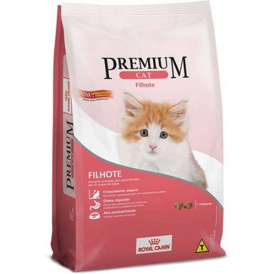 RAÇÃO ROYAL CANIN CAT PREMIUM KITTEN GATOS FILHOTES 10KG