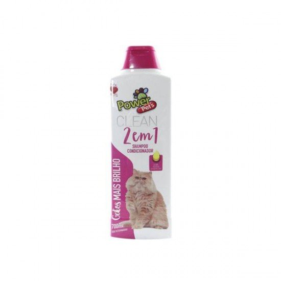 SHAMPOO POWER PETS GATOS MAIS BRILHO 700ML