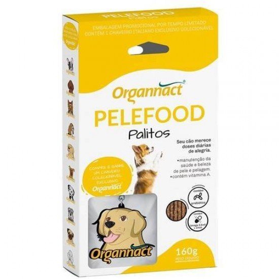 PALITOS ORGANNACT PELEFOOD 160 G PALITOS ORGANNACT PELEFOOD 160 G