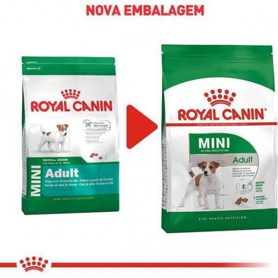 RAÇÃO ROYAL CANIN MINI - CÃES ADULTOS