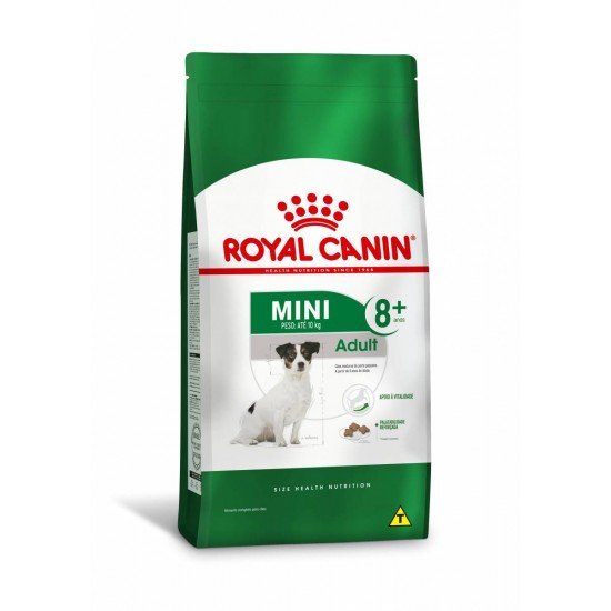 RAÇÃO ROYAL CANIN MINI 8+ CÃES ADULTOS 1KG