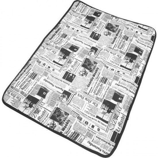 TAPETE HIGIÊNICO LAVÁVEL SÃO BENEDITO PET WASH NEWS JORNAL PARA CÃES