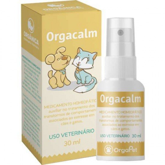 HOMEOPÁTICO ORGACALM ORGAPET 30ML