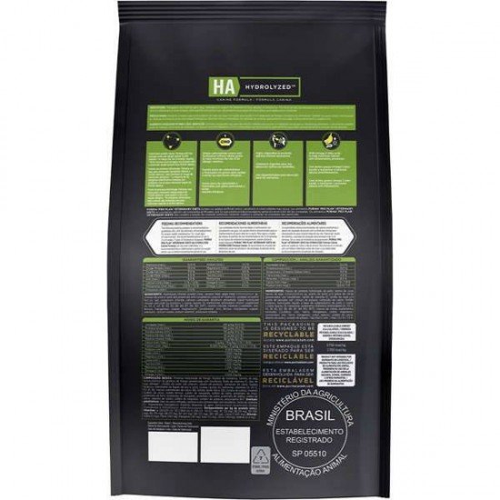 RAÇÃO SECA NESTLÉ PURINA PRO PLAN VETERINARY DIETS HA HYDROLYZED PARA CÃES RAÇÃO SECA NESTLÉ PURINA PRO PLAN VETERINARY DIETS HA HYDROLYZED PARA CÃES