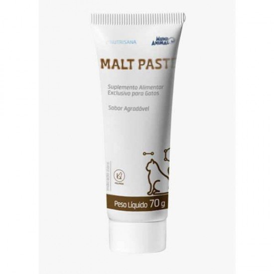 SUPLEMENTO NUTRISANA MALT PASTE PARA GATOS 70G