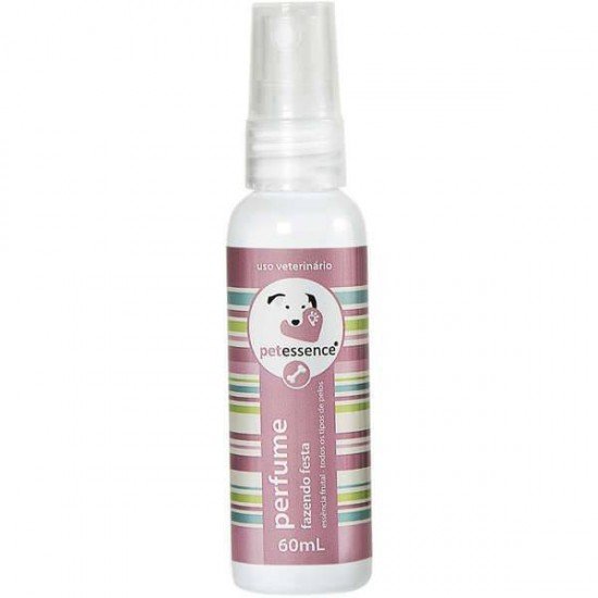 PERFUME PET ESSENCE FAZENDO FESTA PARA CÃES 60ML
