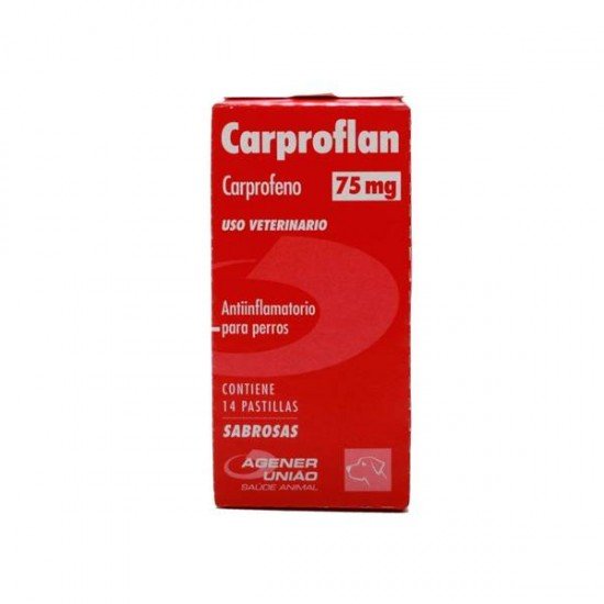 CARPROFLAN AGENER UNIÃO 75MG 14 COMPRIMIDOS