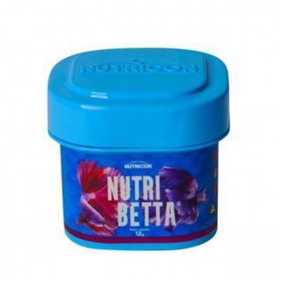 RAÇÃO PREMIUM NUTRICON NUTRIBETTA 12G PARA BETTAS