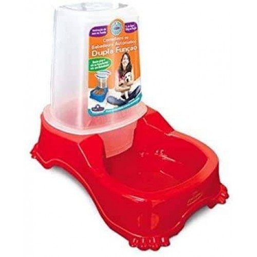 ALIMENTADOR AUTOMÁTICO DUPLO PET INJET PARA CÃES