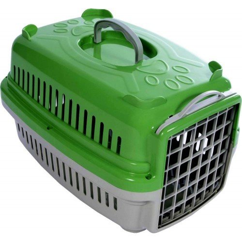 CAIXA DE TRANSPORTE PATA FORTE PARA CÃES E GATOS - N°0