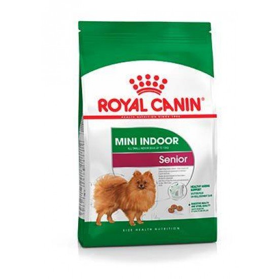 RAÇÃO ROYAL CANIN MINI INDOOR CÃES SENIOR