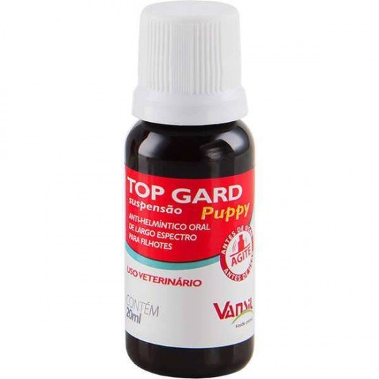 ANTI-HELMÍNTICO VANSIL TOP GARD PUPPY ANTI-HELMÍNTICO VANSIL TOP GARD PUPPY