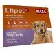 ANTIPARASITÁRIO EXTERNO EFIPET 3+ DE 24 A 40KG 6,7ML IBASA