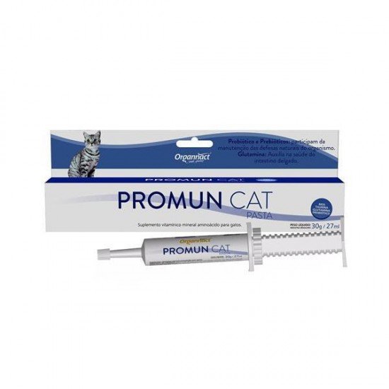 SUPLEMENTO ORGANNACT PROMUN CAT PASTA 30G SUPLEMENTO ORGANNACT PROMUN CAT PASTA 30G