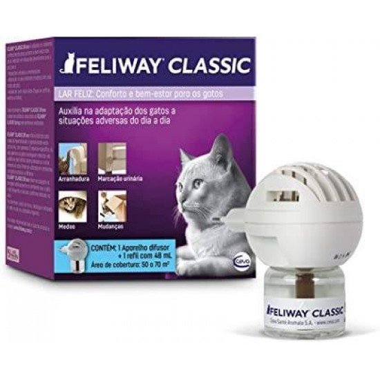 DIFUSOR ELÉTRICO CEVA FELIWAY COM REFIL
