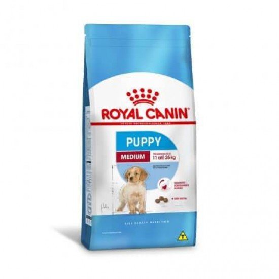 RAÇÃO ROYAL CANIN MEDIUM PUPPY JUNIOR PARA CÃES 15KG