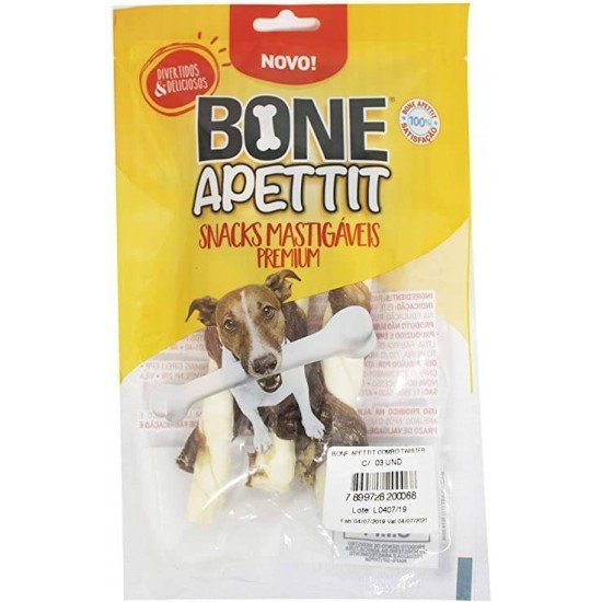 SNACK BONE APETTIT COMBO TWISTER C/3 SNACK BONE APETTIT COMBO TWISTER C/3