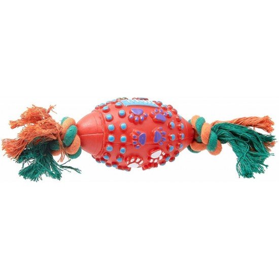 BRINQUEDO MORDEDOR BOLA FUTEBOL AMERICANO CHALESCO