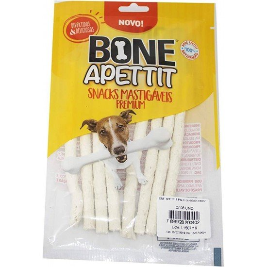 SNACK BONE APETTIT PALITO RIGIDO 8MM 200G