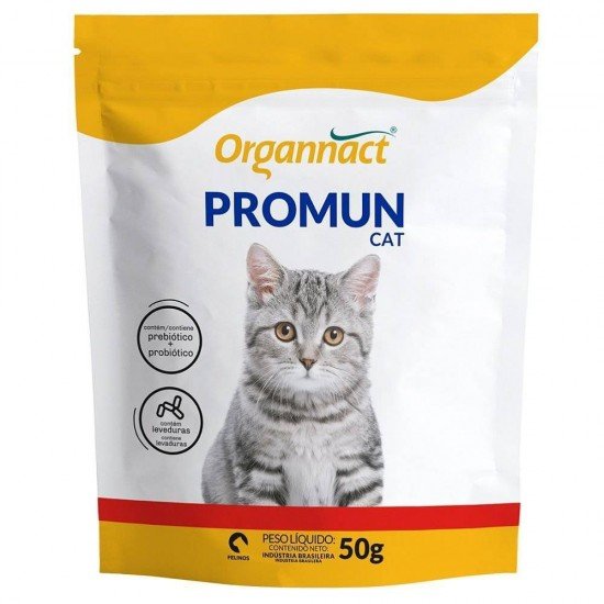 SUPLEMENTO VITAMÍNICO ORGANNACT PROMUN CAT - 50 G