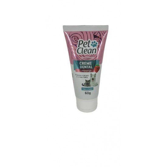 CREME DENTAL PET CLEAN MORANGO 60G