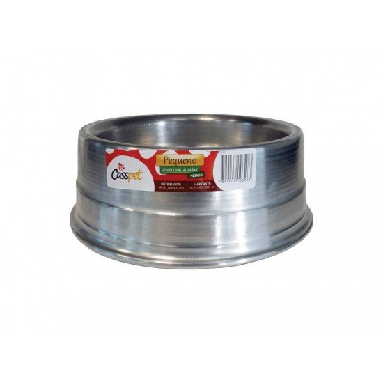 COMEDOURO PEQUENO ALUMINIO PESADO 800ML