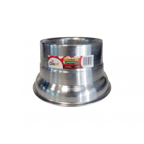 COMEDOURO COCKER ALUMINIO PESADO