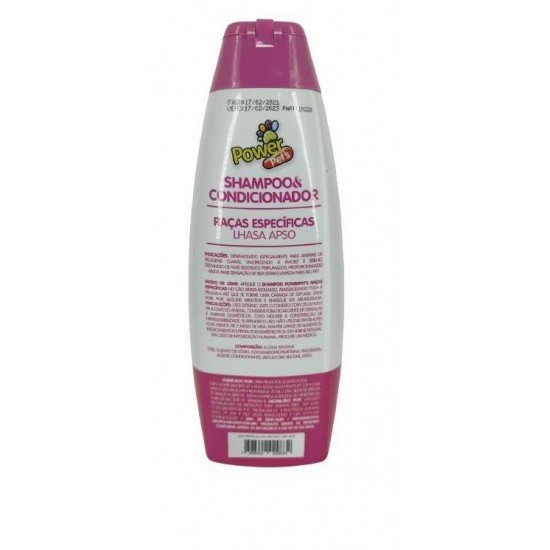 SHAMPOO POWER PETS RAÇAS ESPECÍFICAS LHASA APSO 500ML