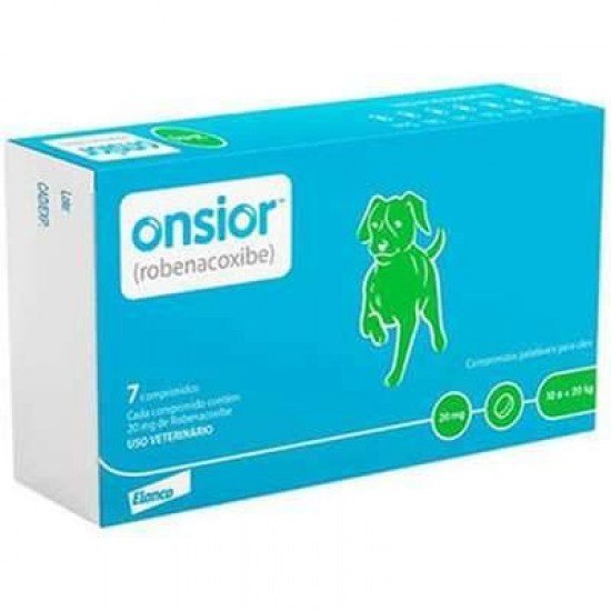 ANTI-INFLAMATÓRIO ONSIOR PARA CÃES 20MG