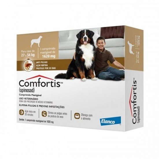 ANTIPULGAS COMFORTIS ELANCO PARA CÃES 27 A 54KG