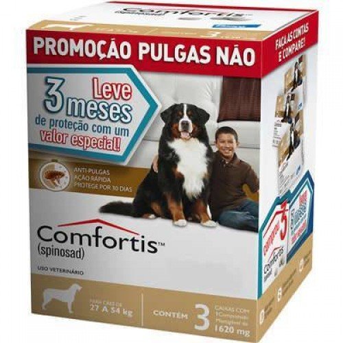 ANTIPULGAS COMFORTIS ELANCO PARA CÃES 27 A 54KG