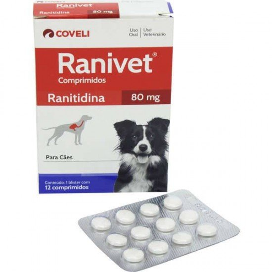 ANTIÁCIDO COVELI RANIVET RANITIDINA 80MG