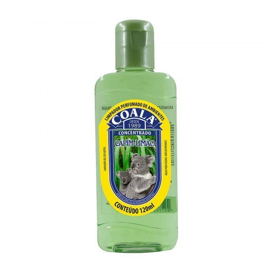 LIMPADOR PERFUMADO COALA CAPIM LIMÃO 120ML