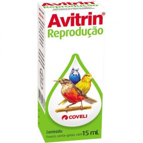 SUPLEMENTO VITAMINICO COVELI AVITRIN REPRODUÇÃO PARA PÁSSAROS