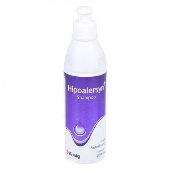 SHAMPOO KONIG HIPOALERSYN PARA CÃES E GATOS 200ML
