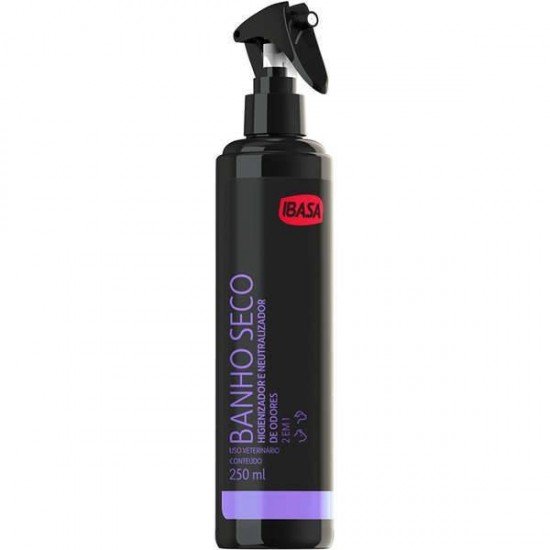 HIGIENIZADOR IBASA BANHO A SECO - 250 ML